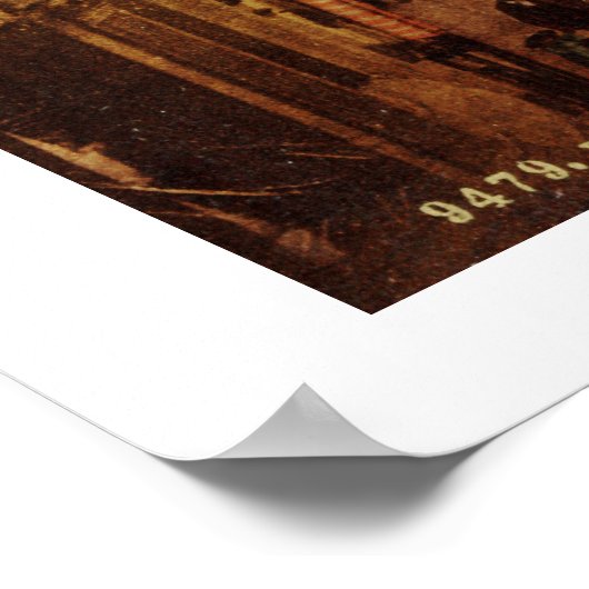  Frankrijk, Alsace-Lorraine Street, Toulouse Poster (Hoek)