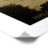 Frankrijk: Arc de Triomphe monument Paris Poster (Hoek)