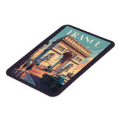 Frankrijk Arc de Triomphe Reis Kunst Vintage Magneet (Linkerzijde)
