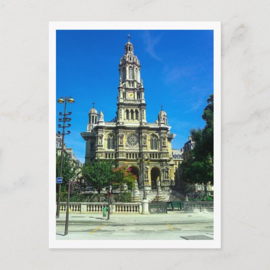 Frankrijk Architecture French Cathedral Paris Briefkaart (Voorkant)