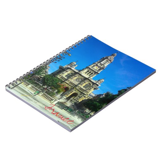 Frankrijk Architecture French Cathedral Paris Notitieboek (Linkerzijde)