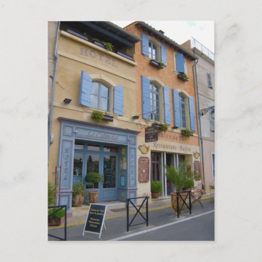 Frankrijk, Arles, Provence, hotel en restaurant Briefkaart (Voorkant)