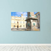 Frankrijk, Arles, Provence, Place de la Canvas Afdruk (Insitu (Houten vloer))