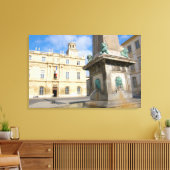 Frankrijk, Arles, Provence, Place de la Canvas Afdruk (Insitu (Woonkamer))