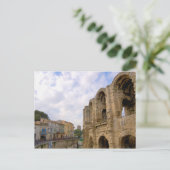 Frankrijk, Arles, Provence, Roman amphitheater Briefkaart (Staand voorkant)