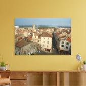 Frankrijk, Arles, Provence, uitzicht van de stad u Canvas Afdruk (Insitu (Woonkamer))