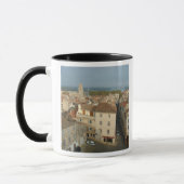 Frankrijk, Arles, Provence, uitzicht van de stad u Mok (Links)