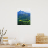 Frankrijk, Auvergne, vulkanokraters Poster (Keuken)