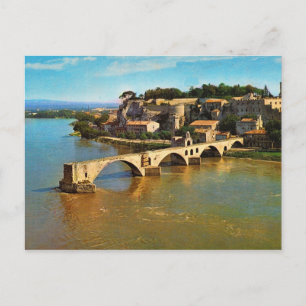  Frankrijk, Avignon; gebroken brug Briefkaart