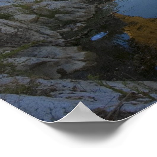 Frankrijk, Avignon. Het aquaduct van de Pont du Ga Poster (Hoek)