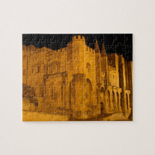 Frankrijk, Avignon, Provence, Papal Palace bij nac Legpuzzel