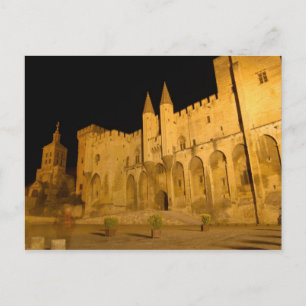 Frankrijk, Avignon, Provence, Pauselijk Paleis 's Briefkaart