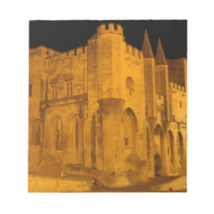 Frankrijk, Avignon, Provence, Pauselijk Paleis 's  Notitieblok