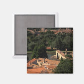 Frankrijk, Avignon, Provence. Pont St., Benezet. Magneet (Voorkant / Achterkant)