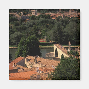 Frankrijk, Avignon, Provence. Pont St., Benezet. Magneet
