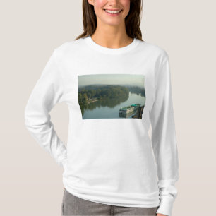 Frankrijk, Avignon, Provence, Van Gogh rivierboot T-shirt