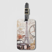  Frankrijk Bagagelabel (Voorkant (verticaal))