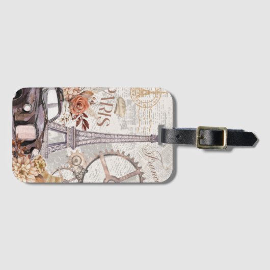  Frankrijk Bagagelabel (Voorkant (horizontaal))