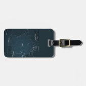 Frankrijk Bagagelabel met lederriem (Voorkant horizontaal)