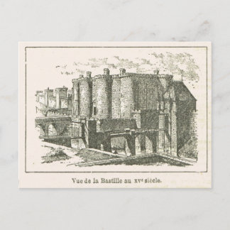 Frankrijk, Bastille in de 15de eeuw Briefkaart