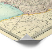 Frankrijk, België en Nederland Poster (Hoek)