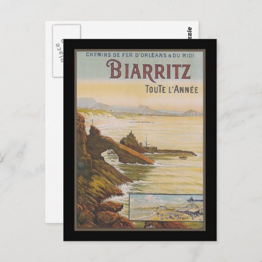 Frankrijk Biarritz Briefkaart (Voorkant / Achterkant)