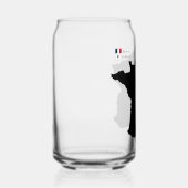 Frankrijk Blikvorm Glas (Rechts)