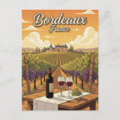Frankrijk Bordeaux Reizen Briefkaart (Voorkant)