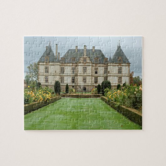 Frankrijk, Bourgogne, Cormatin, Chateau de Cormati Legpuzzel (Horizontaal)