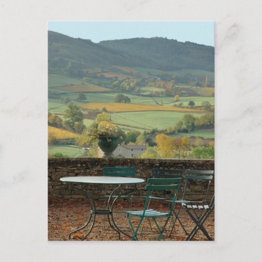 Frankrijk, Bourgogne, regio Maconnais, Chateau de Briefkaart (Voorkant)