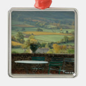 Frankrijk, Bourgogne, regio Maconnais, Chateau de Metalen Ornament (Voorkant)