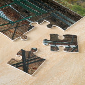Frankrijk, Bourgogne, regio Maconnais, Kasteel van Legpuzzel (Zijkant)