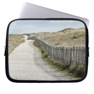 Frankrijk, Bretagne, departement Morbihan, kust Laptop Sleeve