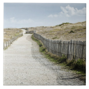 Frankrijk, Bretagne, departement Morbihan, kust Tegeltje
