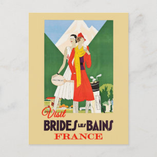  Frankrijk Brides Les Bains Alps Resort Reizen Briefkaart