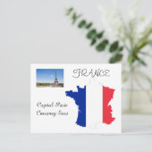 Frankrijk Briefkaart (Staand voorkant)