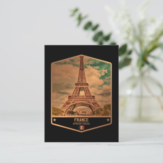 Frankrijk Briefkaart (Staand voorkant)