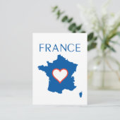 Frankrijk Briefkaart (Staand voorkant)