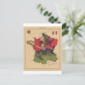 Frankrijk Briefkaart (Staand voorkant)