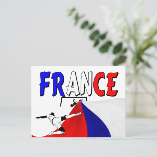 Frankrijk Briefkaart (Staand voorkant)