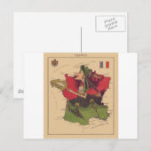 Frankrijk Briefkaart (Voorkant / Achterkant)