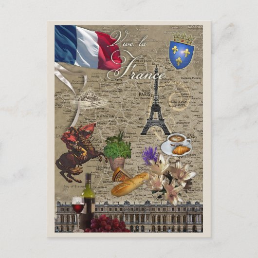 Frankrijk Briefkaart (Voorkant)