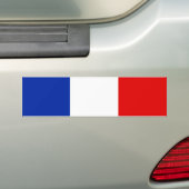 Frankrijk Bumpersticker (Op auto)