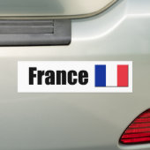 FRANKRIJK BUMPERSTICKER (Op auto)