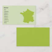 Frankrijk - Business Visitekaartje (Voorkant / Achterkant)