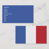 Frankrijk - Business Visitekaartje (Voorkant / Achterkant)