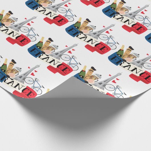 Frankrijk Cadeaupapier (Hoek)