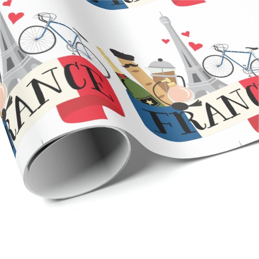 Frankrijk Cadeaupapier (Rol Hoek)