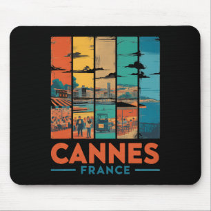 Frankrijk Cannes Franse Riviera Stranden Vintage R Muismat