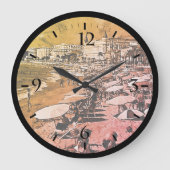 Frankrijk Cannes het strand Dart Board Wham-O Grote Klok (Voorkant)